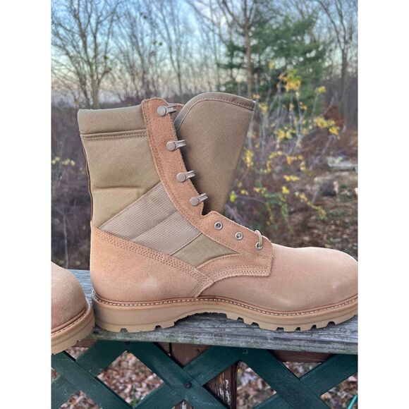 Thorogood 8" Steel Toe Hot Weather Military Work Boot (U.S.A. Made) 15 Narrow  N - Picture 3 of 11